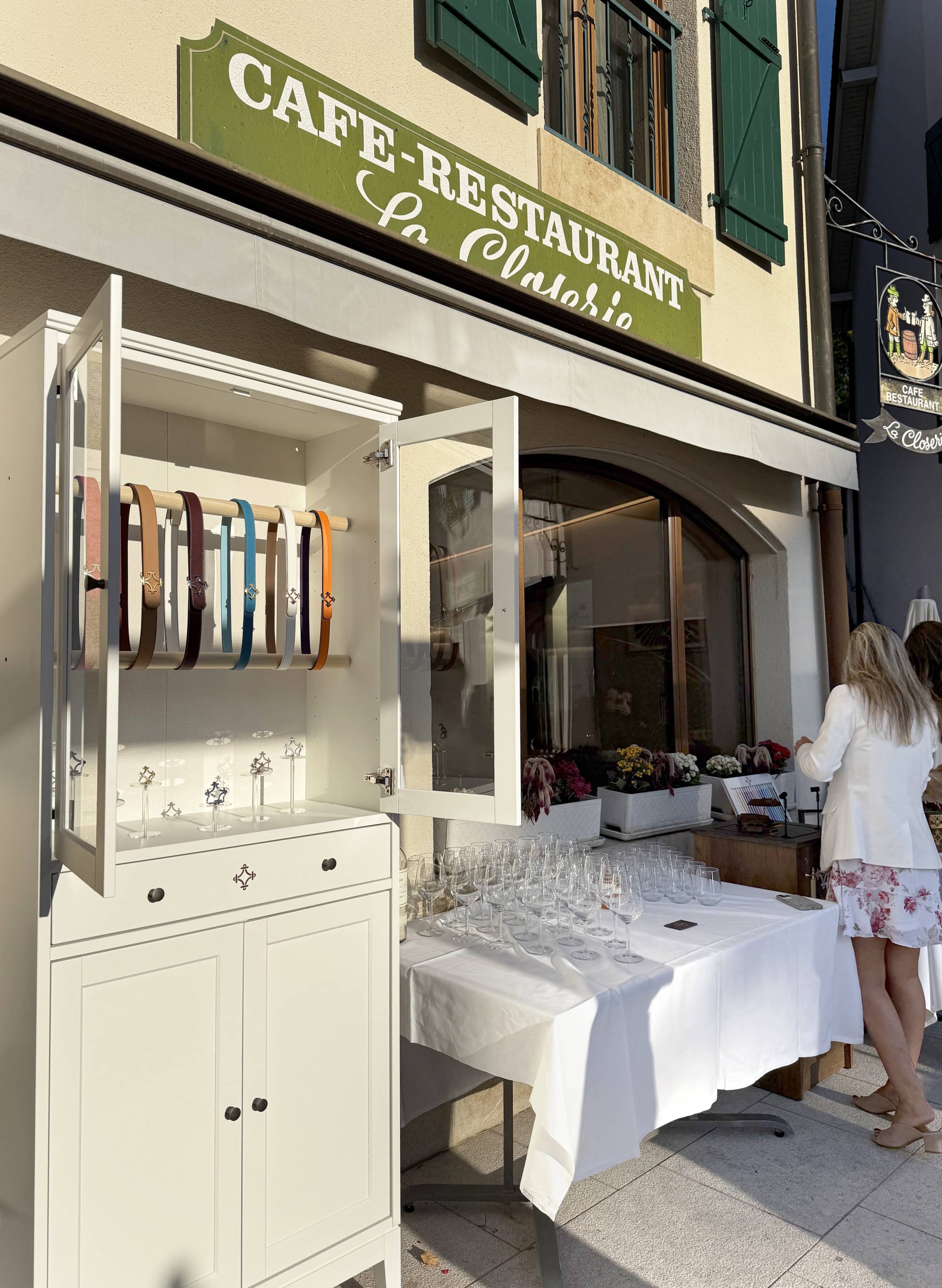 Lancement de notre collection de ceintures à La Closerie